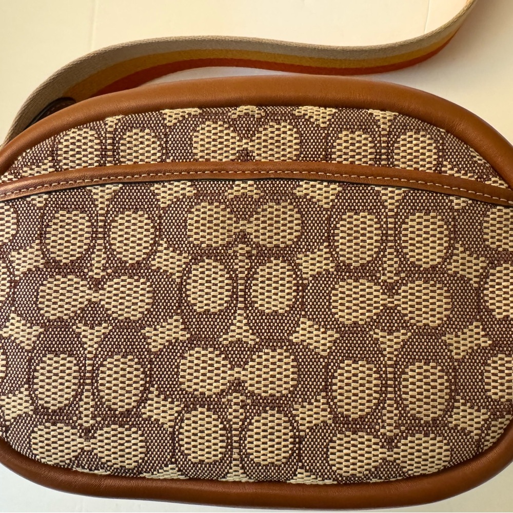 Coach Walt Disney World 50th Anniversary Camera Crossbody Bag Signature Jacquard - Picture 7 of 10